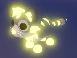 Mega Neon Alley Cat in game