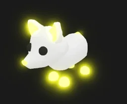 Mega Neon Arctic Fox in game