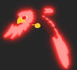 Mega Neon Bald Eagle in game