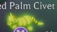 Banded Palm Civet Mega Neon di game