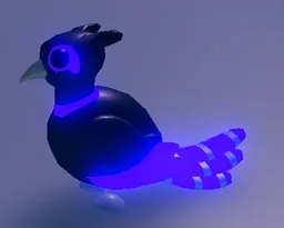 Mega Neon Black-Chested Pheasant in game
