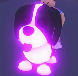 Mega Neon Black Springer Spaniel in game