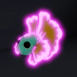 Mega Neon Blue Betta Fish in game
