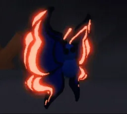 Mega Neon Blue Butterfly in game