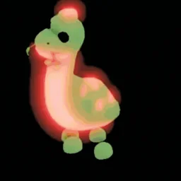 Mega Neon Brachiosaurus in game