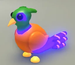 Brown-Chested Pheasant Mega Neon no jogo