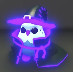 Mega Neon Budgie Witch in game