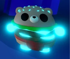 Mega Neon Burger Bear in game