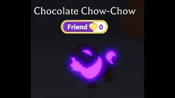 Chocolate Chow-Chow Mega Neon di game