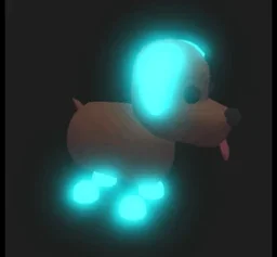 Mega Neon Chocolate Labrador in game