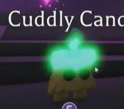 Mega Neon Cuddly Candle in game