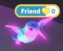 Mega Neon Diamond Hummingbird in game