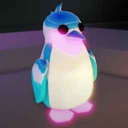 Mega Neon Diamond King Penguin in game