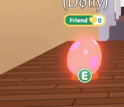 Mega Neon Dotted Eggy in game