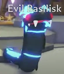 Mega Neon Evil Basilisk in game