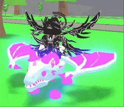 Frost Dragon Mega Neon en el juego