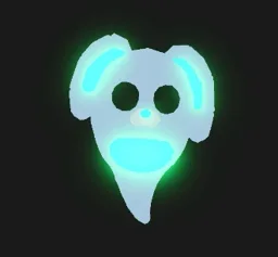 Mega Neon Ghost Bunny in game