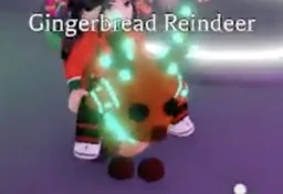 Mega Neon Gingerbread Reindeer in game