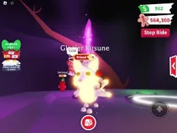 Glacier Kitsune Mega Neon en el juego