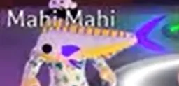 Mega Neon Gold Mahi Mahi in game