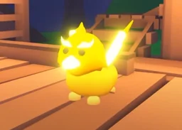 Mega Neon Golden Griffin in game