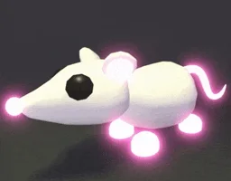 Mega Neon Golden Rat in game