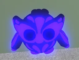Mega Neon Grave Owl in game
