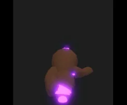 Mega Neon Ground Sloth in game