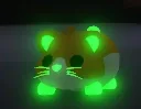 Mega Neon Hamster in game
