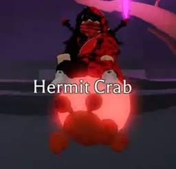 Mega Neon Hermit Crab in game