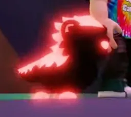 Mega Neon Honey Badger in game