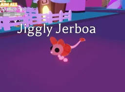 Mega Neon Jiggly Jerboa in game