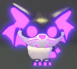 Mega Neon Kitty Bat in game