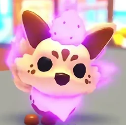 Mega Neon Latte Kitsune in game