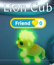 Lion Cub Mega Neon en el juego