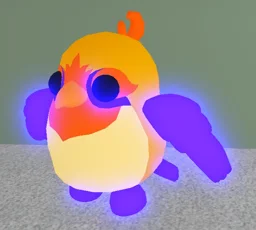 Mega Neon Love Bird in game