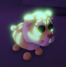 Lunar Gold Tiger Mega Neon en el juego