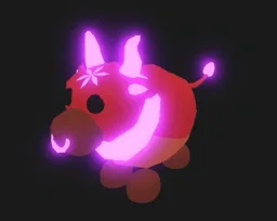 Mega Neon Lunar Ox in game