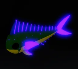 Mega Neon Mahi Mahi in game