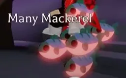 Mega Neon Many Mackerel in game