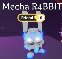 Mega Neon Mecha R4BBIT in game