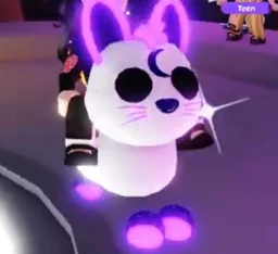 Mega Neon Moon Rabbit in game