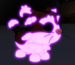 Mega Neon Munchkin Cat in game