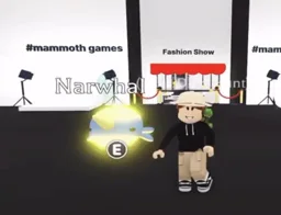 Mega Neon Narwhal in game
