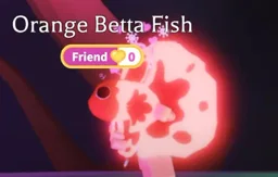 Orange Betta Fish Mega Neon di game