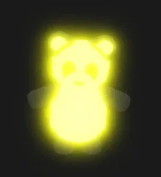 Mega Neon Panda in game