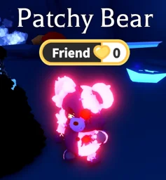Patchy Bear Mega Neon en el juego