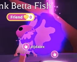 Pink Betta Fish Mega Neon en el juego