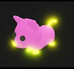 Pink Cat Mega Neon en el juego