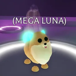 Mega Neon Pomeranian in game